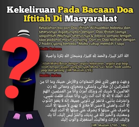 BENARKAH IFTITAH SELAMA INI SALAH?