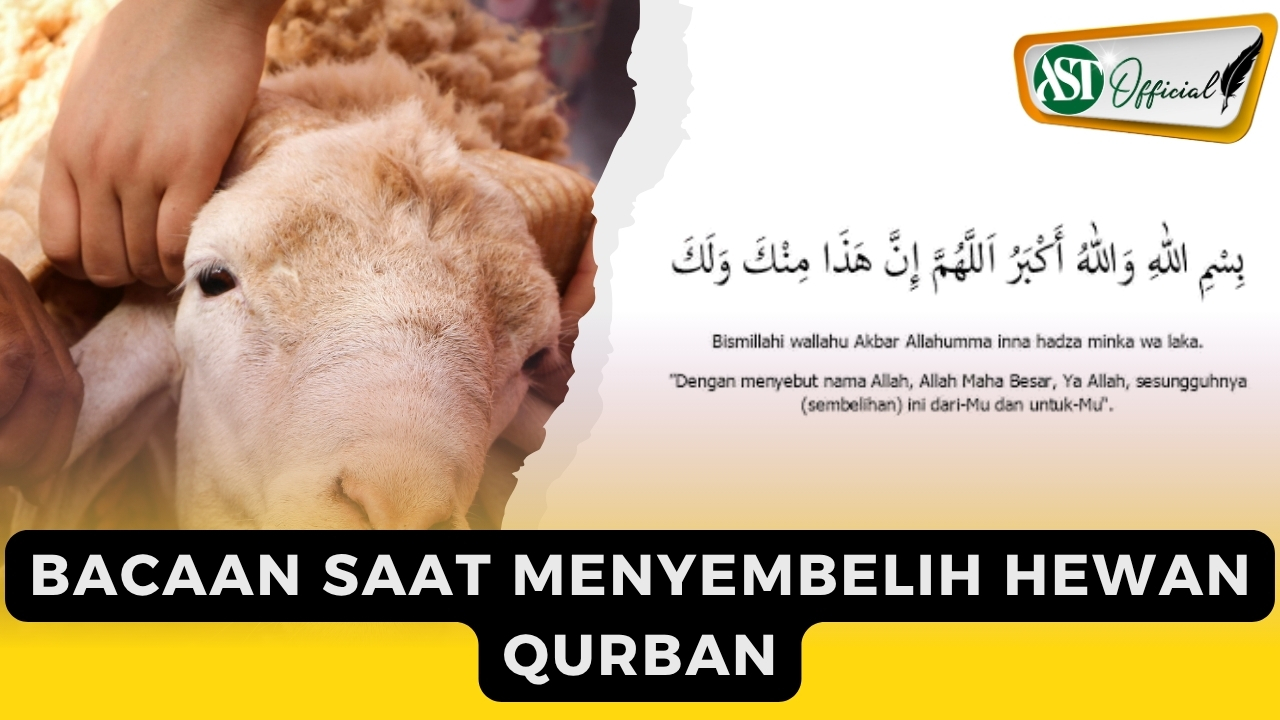 BACAAN SAAT MENYEMBELIH QURBAN