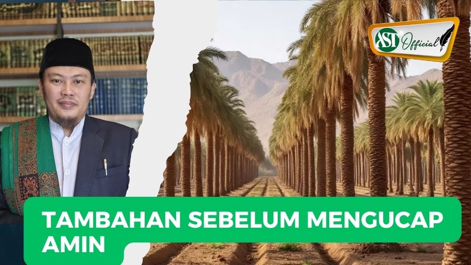 TAMBAHAN SEBELUM MENGUCAP AMIN