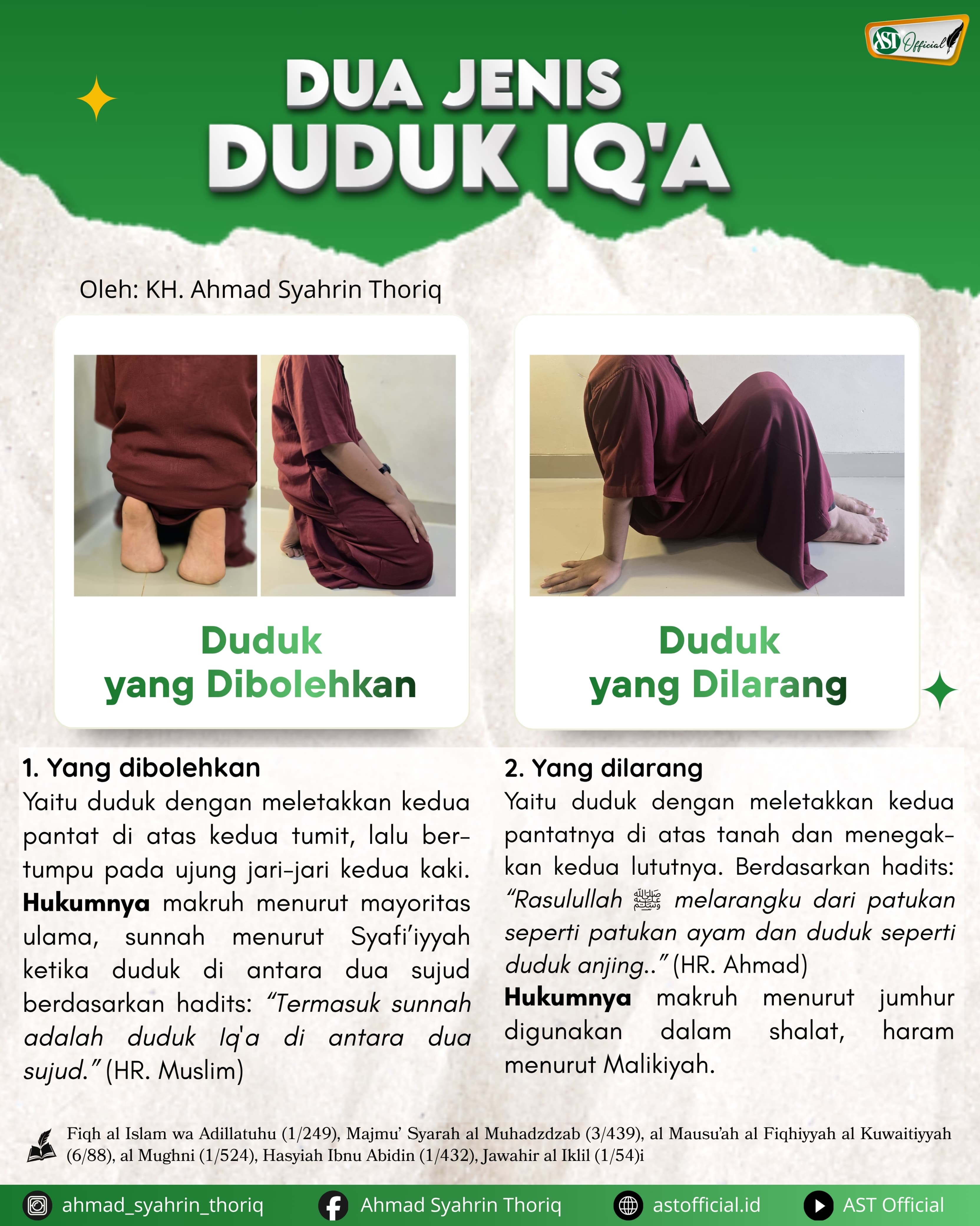 DUDUK IQ’A’ DALAM SHALAT