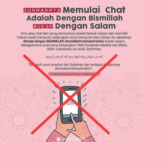 PESAN DIAWALI SALAM SALAH?