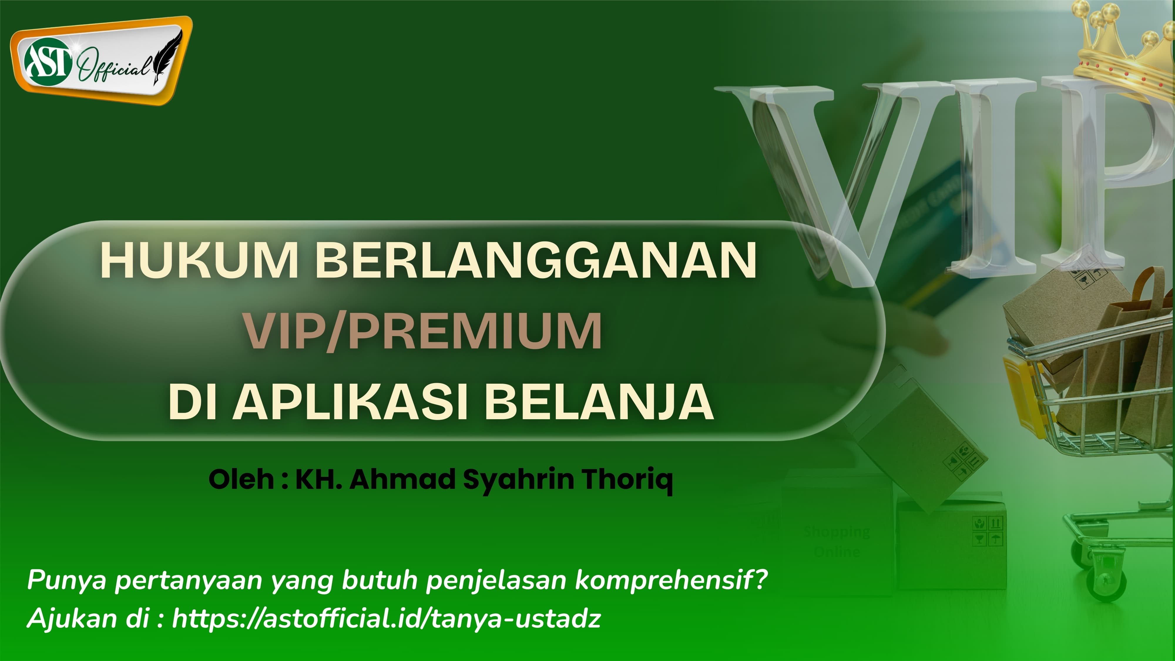 BERLANGGANAN VIP/PREMIUM DI APLIKASI BELANJA