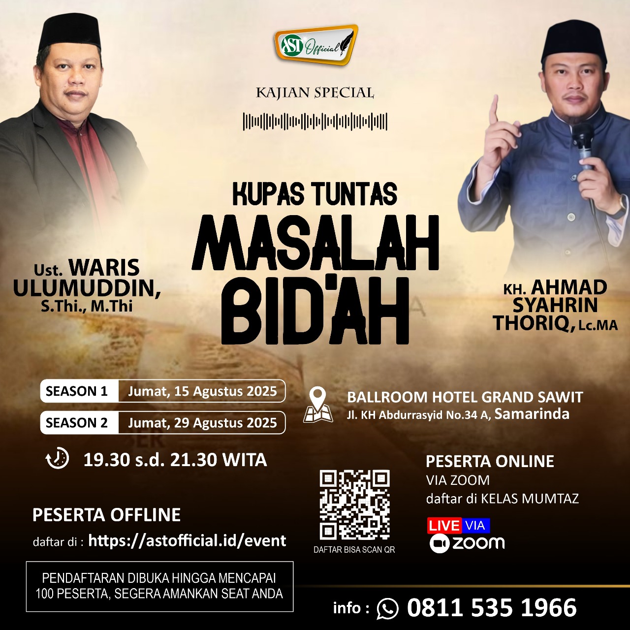 MEMBAHAS TUNTAS MASALAH BID'AH Season 1 : Mendudukkan secara ilmiah masalah Bid'ah