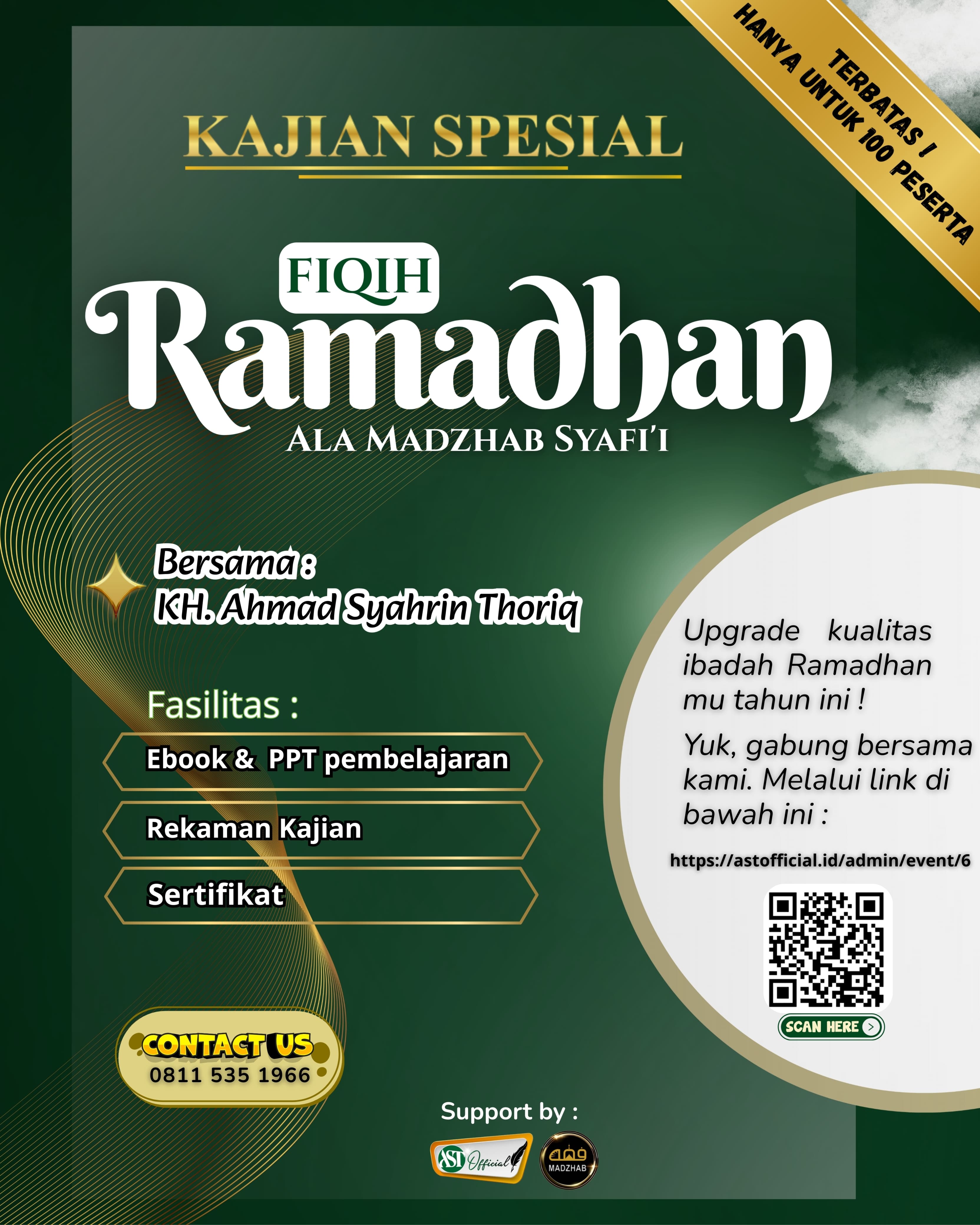 KAJIAN FIQIH RAMADHAN ALA MADZHAB SYAFI'I
