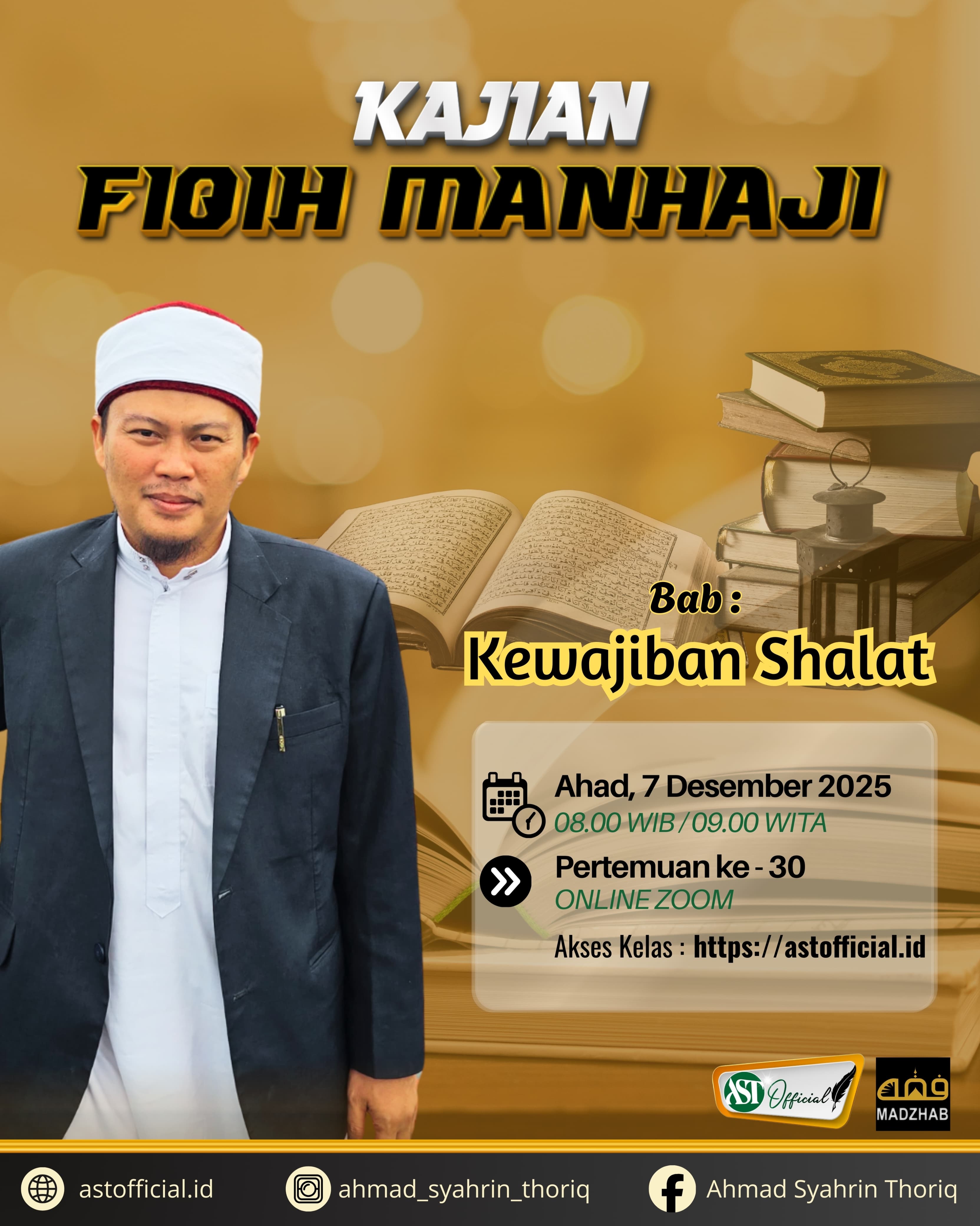 Kajian Fiqih Manhaji ke-30