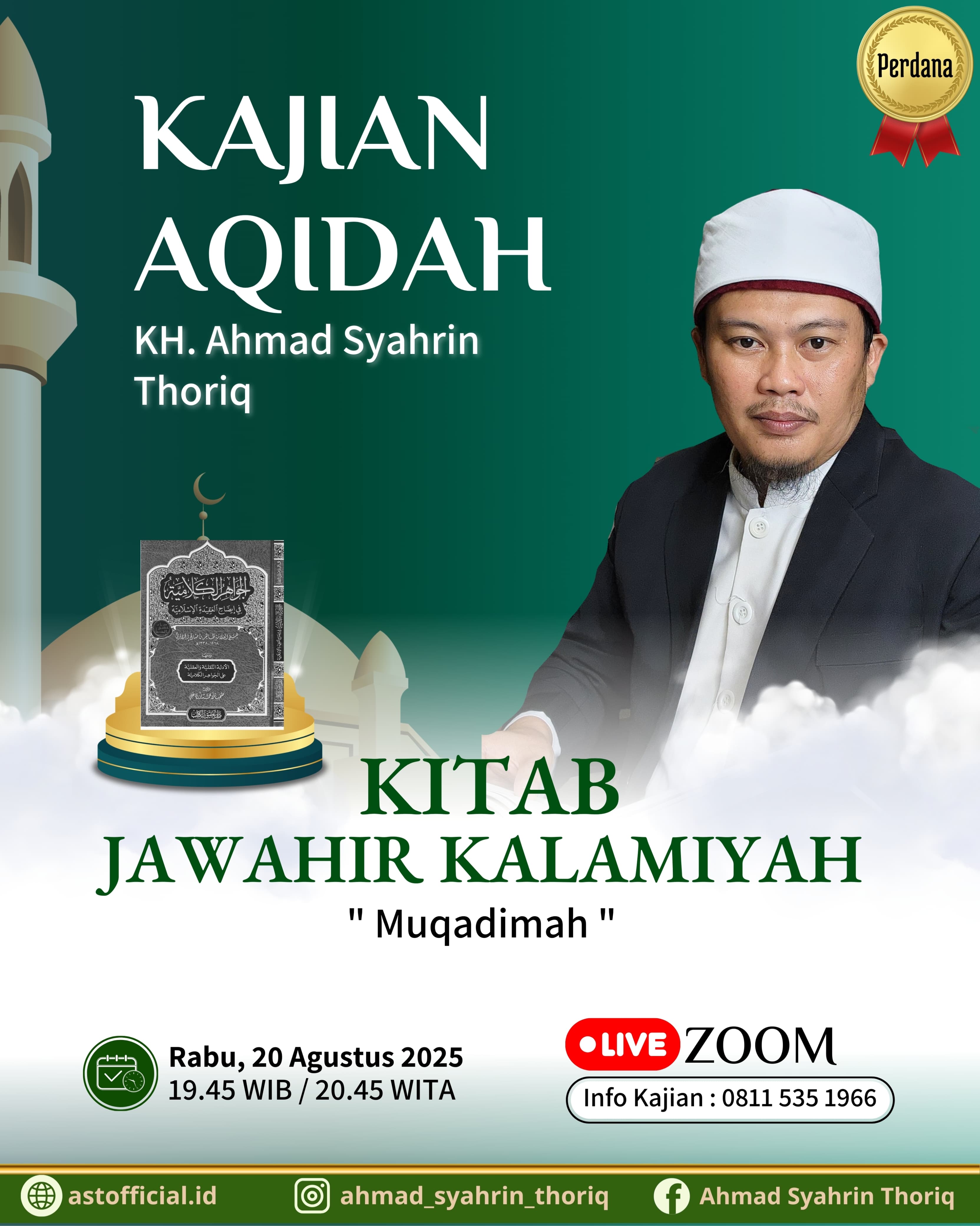 Kajian Aqidah Jawahirul Kalamiyah ke-1