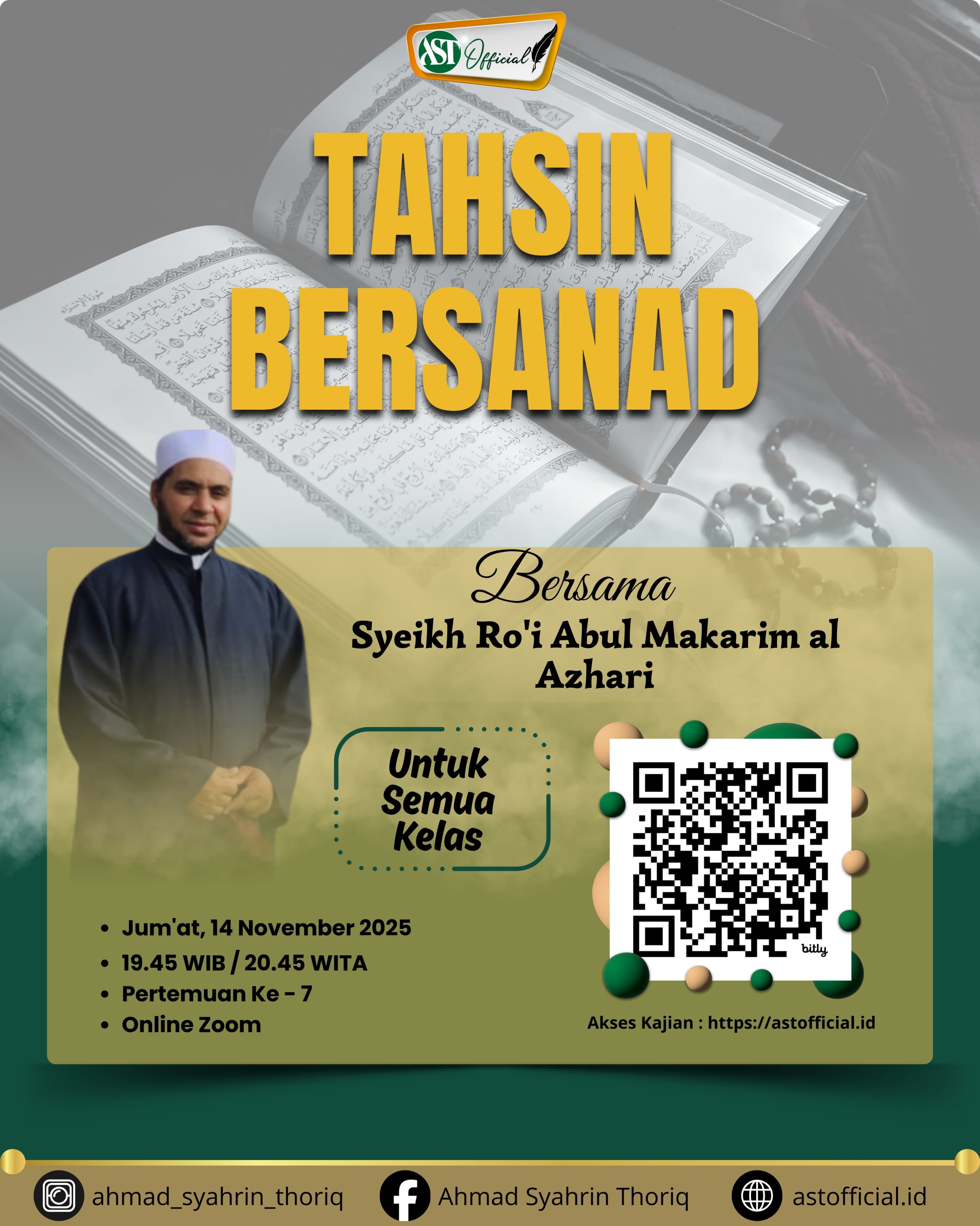 Kajian Tahsin Quran bersanad ke-9