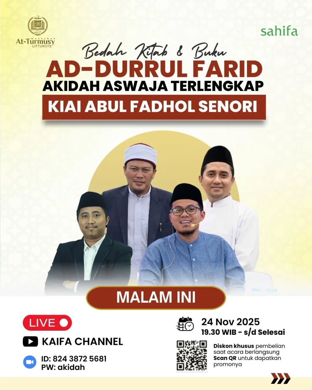 Kajian Bedah Kitab : Ad Durr al Farid